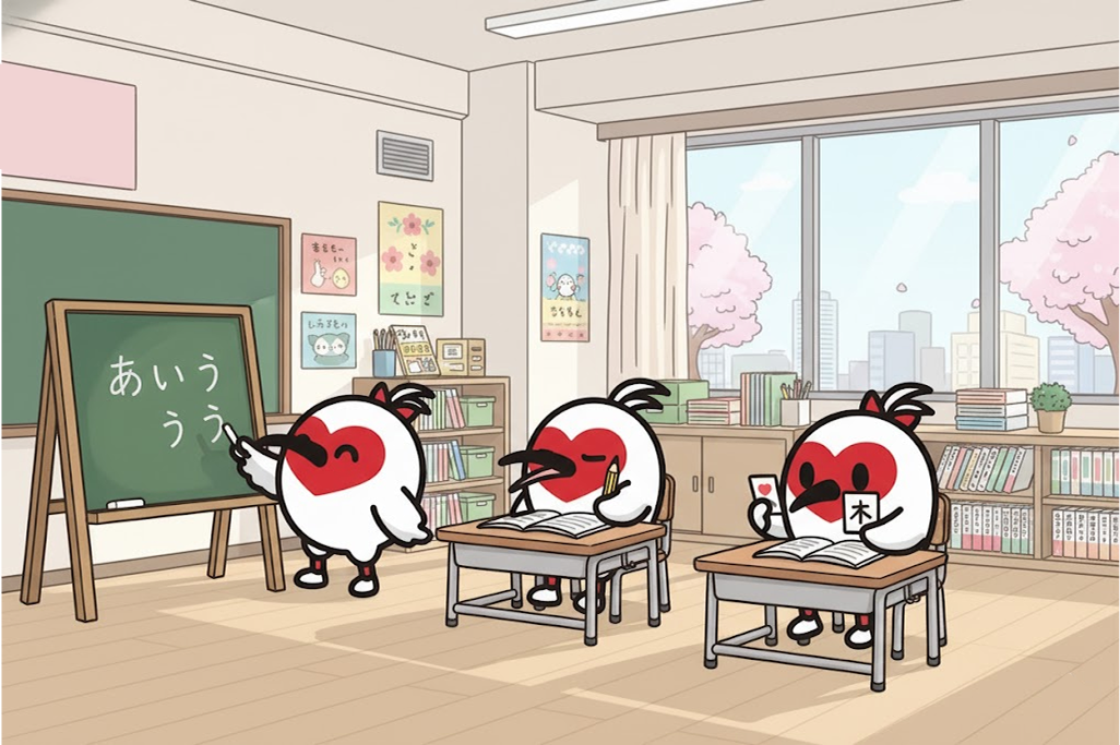 People learning Japanese